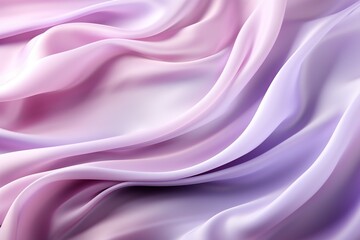 Gradient purple silk fabric with gentle waves