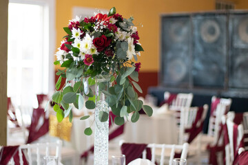 Centro de mesa de boda 