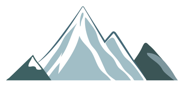 G&oacute;ry ilustracja