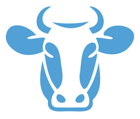Głowa krowy ikona