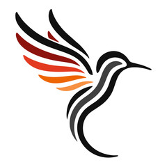 Obraz premium Hummingbird logo