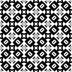 Monochrome pattern, Abstract texture for fabric print, card, table cloth, furniture, banner, cover, invitation, decoration, wrapping.seamless repeating pattern.Black and white color.