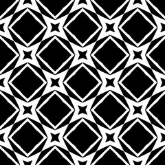 Monochrome pattern, Abstract texture for fabric print, card, table cloth, furniture, banner, cover, invitation, decoration, wrapping.seamless repeating pattern.Black and white color.