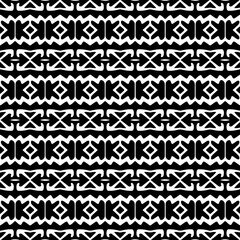 Monochrome pattern, Abstract texture for fabric print, card, table cloth, furniture, banner, cover, invitation, decoration, wrapping.seamless repeating pattern.Black and white color.