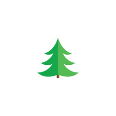 trees icon christmas tree forest sign