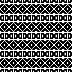 Monochrome pattern, Abstract texture for fabric print, card, table cloth, furniture, banner, cover, invitation, decoration, wrapping.seamless repeating pattern.Black and white color.