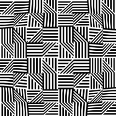 Monochrome pattern, Abstract texture for fabric print, card, table cloth, furniture, banner, cover, invitation, decoration, wrapping.seamless repeating pattern.Black and white color.