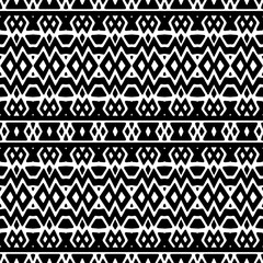 Monochrome pattern, Abstract texture for fabric print, card, table cloth, furniture, banner, cover, invitation, decoration, wrapping.seamless repeating pattern.Black and white color.