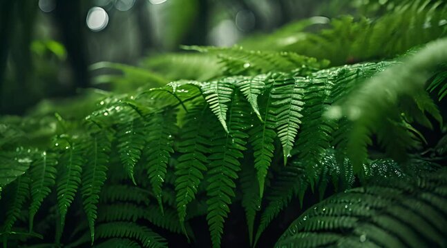 fern in the forest