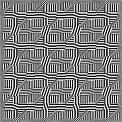 Monochrome pattern, Abstract texture for fabric print, card, table cloth, furniture, banner, cover, invitation, decoration, wrapping.seamless repeating pattern.Black and white color.