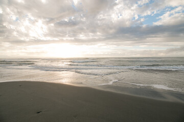 Waves at sunset - Westcoast of New Zealand -  13