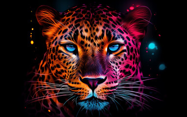 chamativo leopardo 