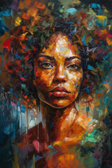 portrait of an African American woman