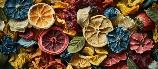 Fotobehang dehydrated fruit, day © TheWaterMeloonProjec