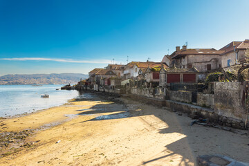Fototapeta na wymiar Beautiful view of combarro fishing town, pontevedra, Spain. High quality photo
