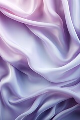 Obraz premium Gradient purple silk fabric with gentle waves