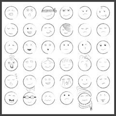 face icons set