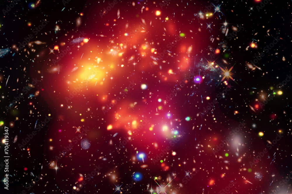 Canvas Prints amazing galaxy view and stars. the elements of this image furnished by nasa.