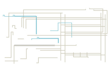 set of Industrial Piping