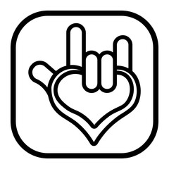 Obraz premium hand icon