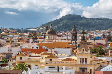 San Cristobal de la laguna cityscape in Tenerife, Canary islands, Spain.