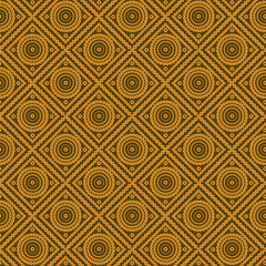 Indian ornamental, decorative, Gujarati style bandhni seamless pattern. 