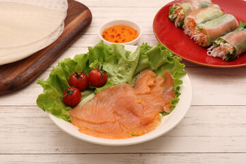 スモークサーモン