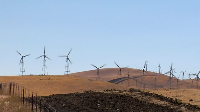Windmills in California