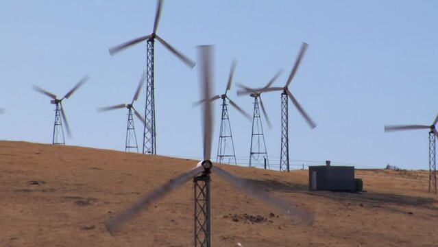 Windmills in California