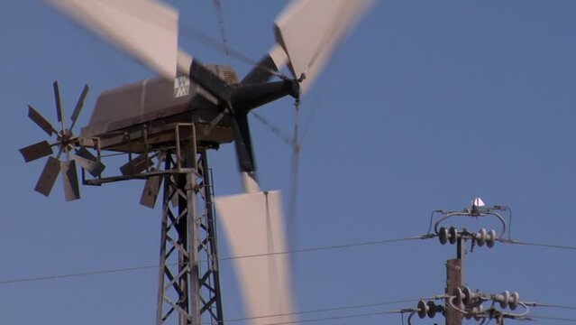Windmill in California