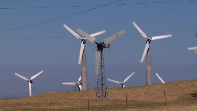 Windmills in California