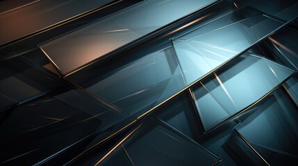 Obraz premium Black glass background texture