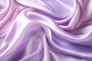 Obraz premium Purple silk fabric with waves