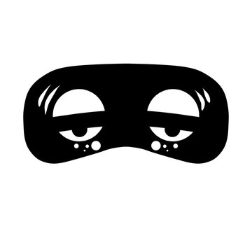 carnival mask vector illustration