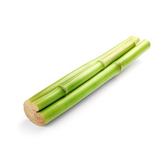 Sugar cane isolated on white background