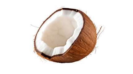 coconut isolated on a transparent background