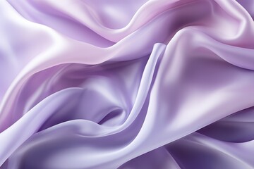 Obraz premium Gradient purple silk fabric with gentle waves