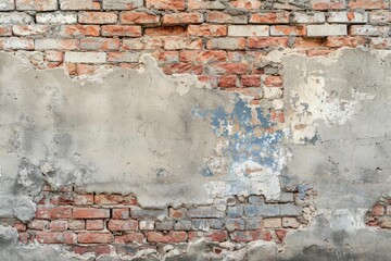 Rustic brick wall with vintage texture