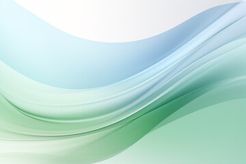 Obraz premium Pure liquid dynamic movement with droplets and bubbles, pure hydration element illustration