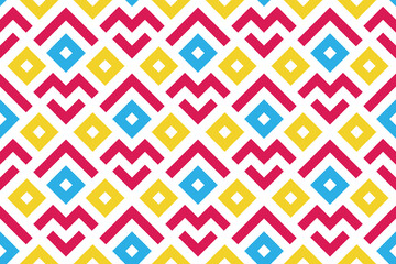 Geometric seamless pattern. Abstract geometric hexagonal graphic design print pattern. Seamless geometric pattern.
