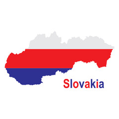 Slovekia country map icon