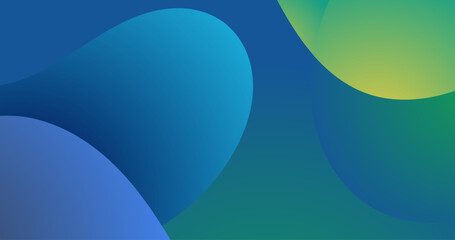 abstract modern elegant green blue colorful gradient background