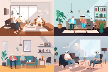 Virtual reality for the elderly