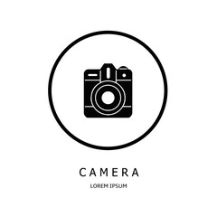 Logo vector design for business. Camera logos.