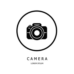 Logo vector design for business. Camera logos.