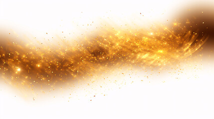 Luxurious golden particle background, abstract graphic poster PPT background