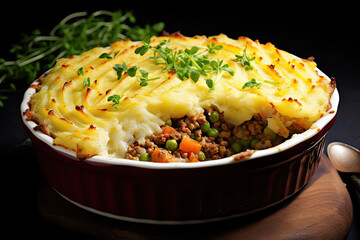 Shepherd's Pie: A savory pie made with minced meat, typically lamb or beef. Saint Patricks day recipes