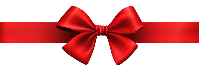 Red Ribbon Bow