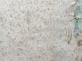 Retro concrete floor with an old and weathered appearance