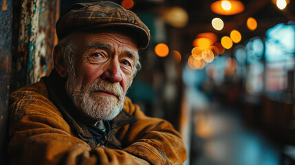 Fototapeta premium Senior man portrait